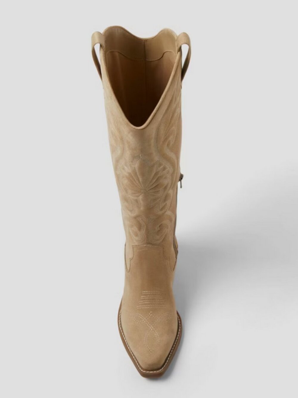 Women’s Kenzie Tall Western Boots with Memory Foam Insole – Wild Fable Tan 10 - Picture 2 of 10